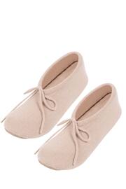 Pure Luxuries London Millom Cashmere & Merino Wool Slippers - Image 1 of 5