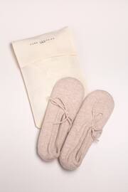 Pure Luxuries London Millom Cashmere & Merino Wool Slippers - Image 4 of 5