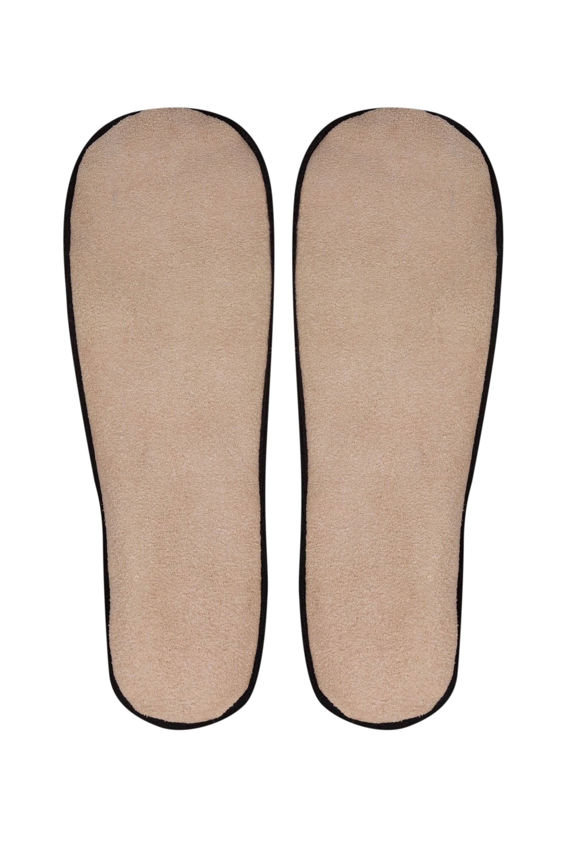 Pure Luxuries London Millom Cashmere & Merino Wool Slippers - Image 3 of 5