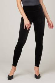 SPANX® Black Velvet Leggings - Image 3 of 5