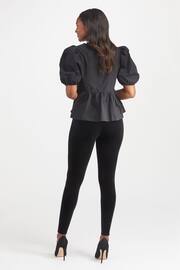 SPANX® Black Velvet Leggings - Image 5 of 5