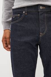BOSS Indigo Wash Maine Straight Fit Stretch Denim Jeans - Image 4 of 5