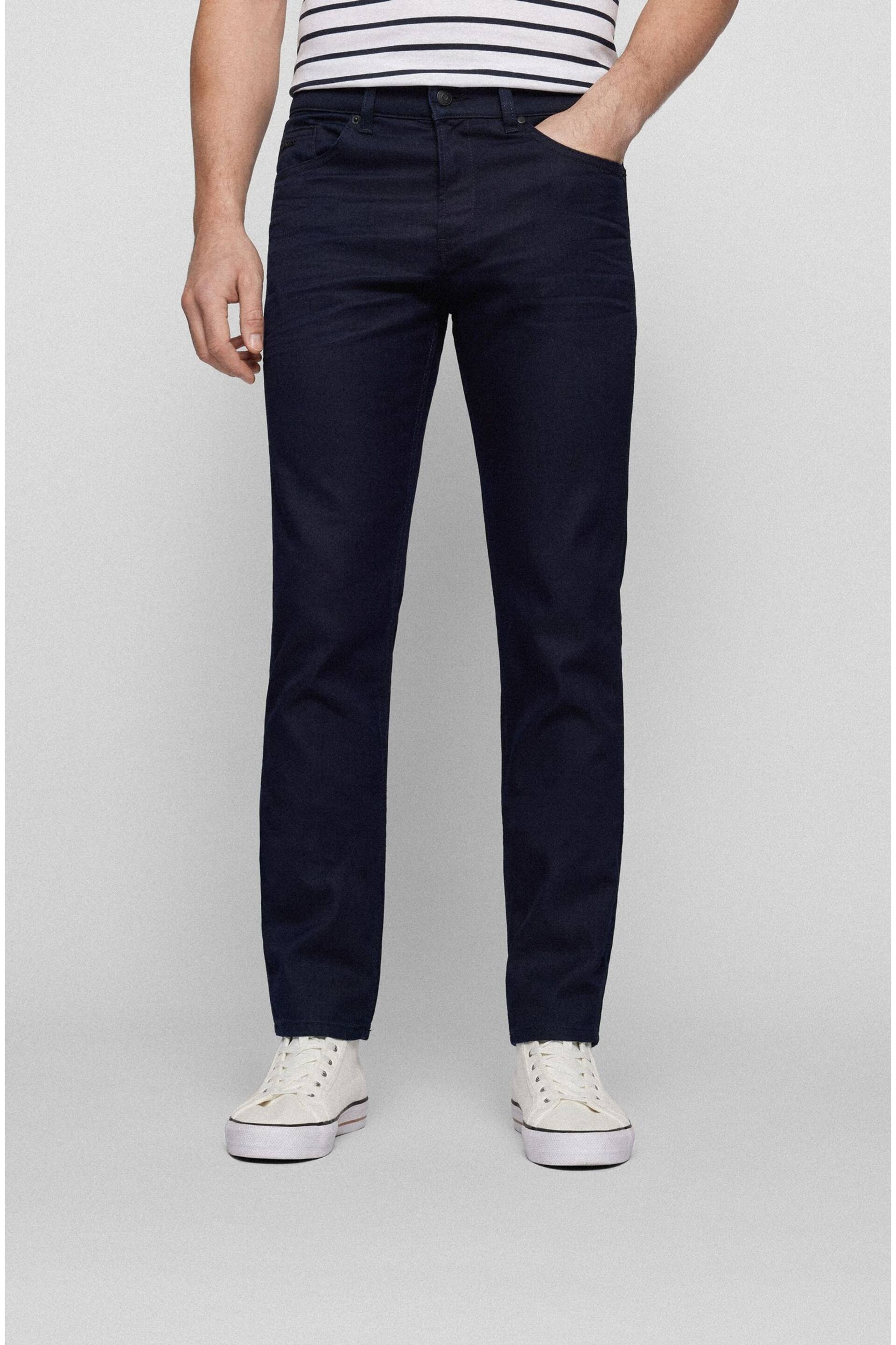 BOSS Blue Delaware Slim Fit Stretch Jeans - Image 1 of 5