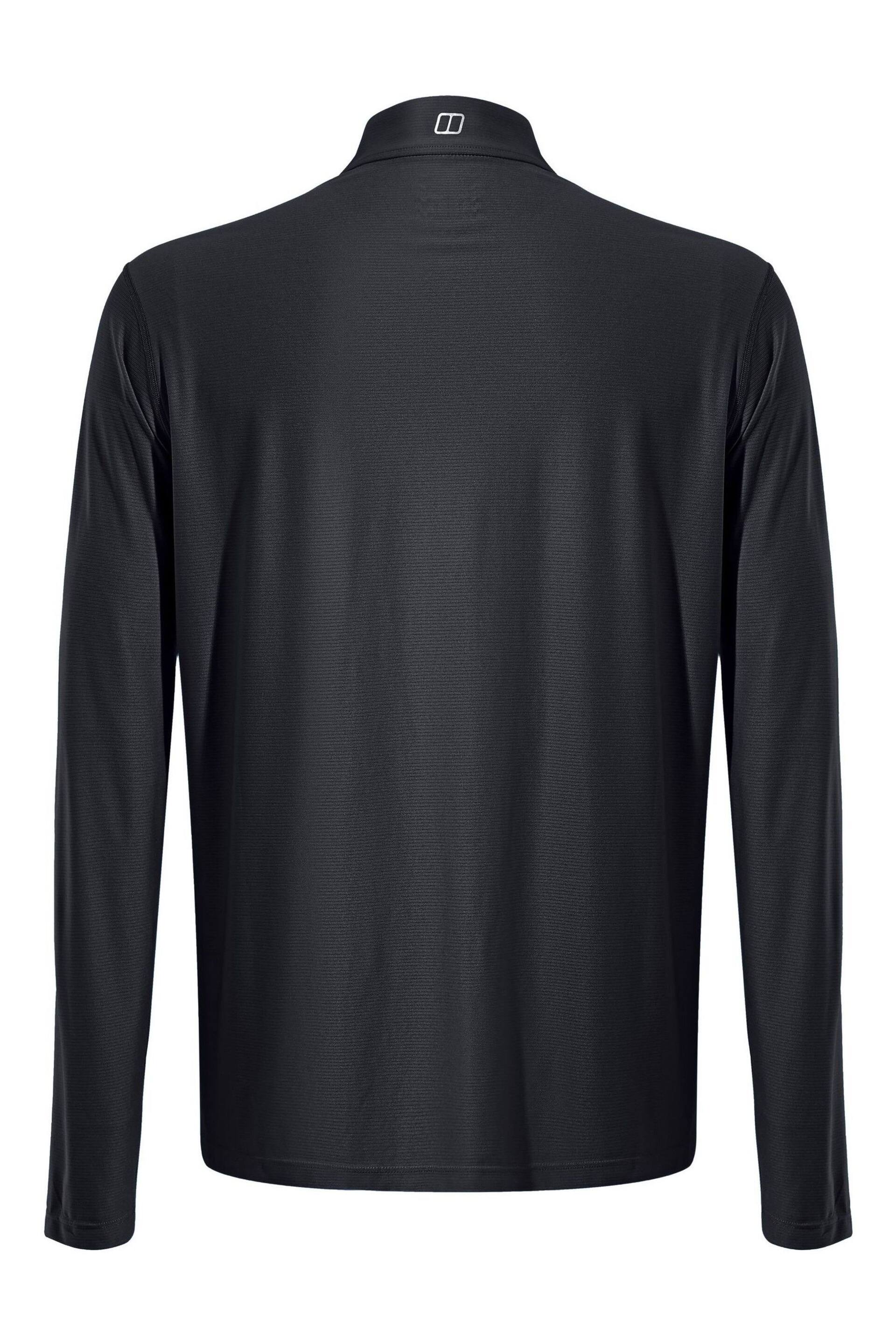 Berghaus 24/7 Base Zip Black Sweatshirt - Image 6 of 8