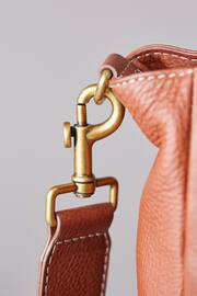 Lakeland Leather Natural Torver Leather Cross-Body Tote Bag - Image 5 of 5