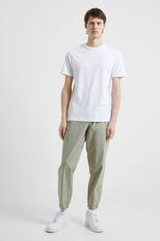 French Connection Military Cotton Tappered Chino Trousers - Image 2 of 4