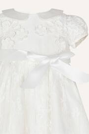 Monsoon Natural Baby Provenza Silk Christening Gown - Image 2 of 3