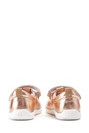 Start-Rite Puzzle Rose Gold Leather T-Bar First Shoes F & G Fit - Image 2 of 5