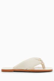 AllSaints White Loop Sandals - Image 1 of 5