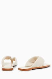 AllSaints White Loop Sandals - Image 3 of 5