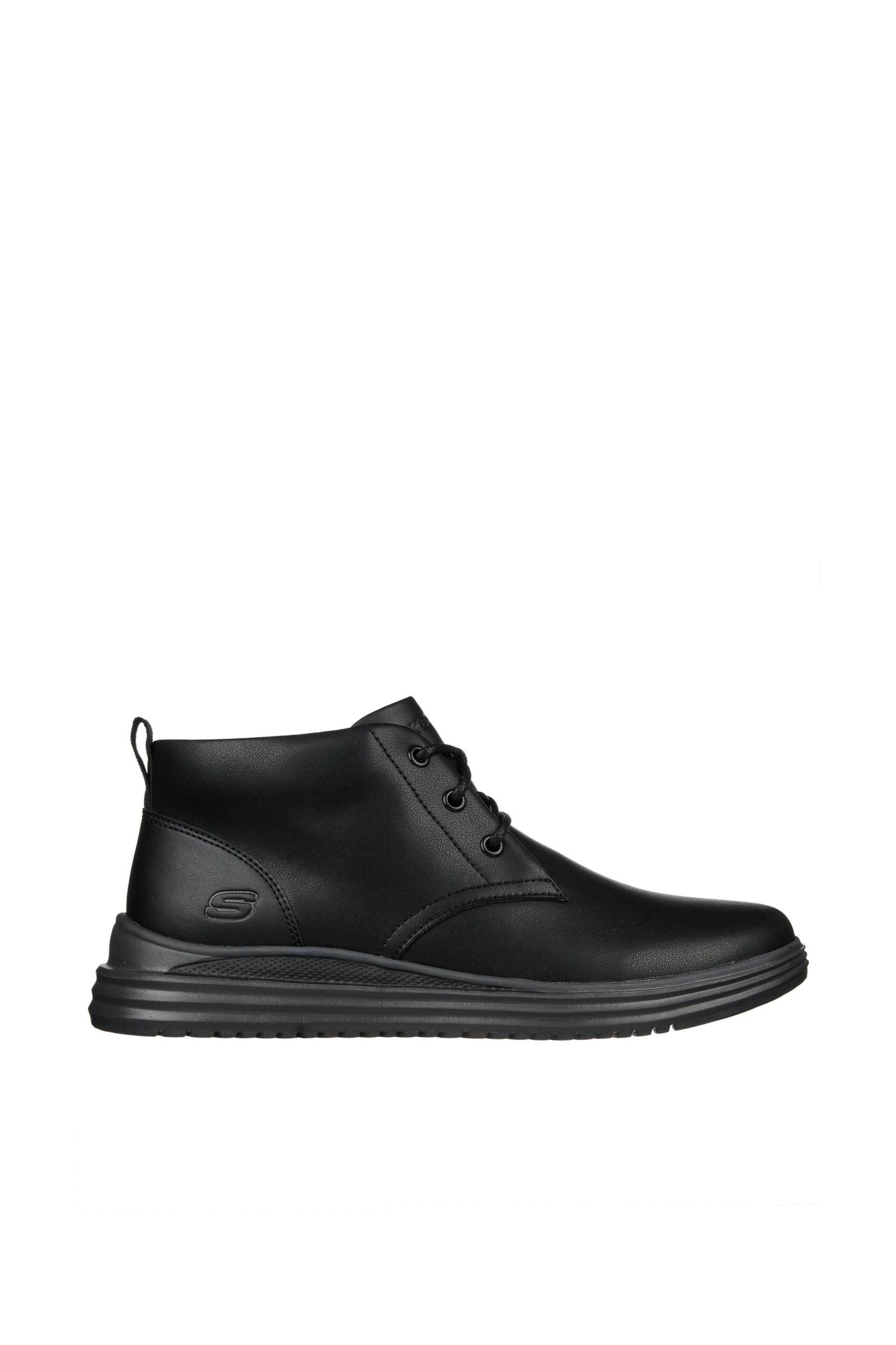 Skechers Black Proven Mens Boots - Image 2 of 5