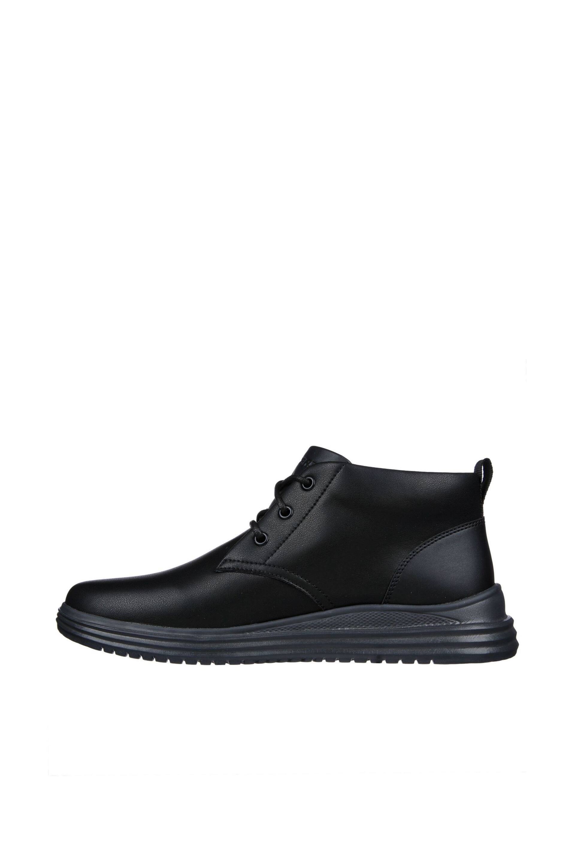 Skechers Black Proven Mens Boots - Image 3 of 5