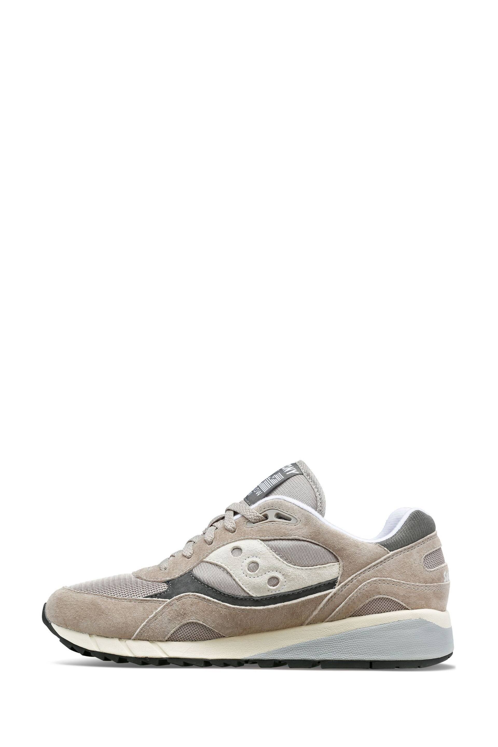 Saucony Grey Shadow 6000 Trainers - Image 3 of 5