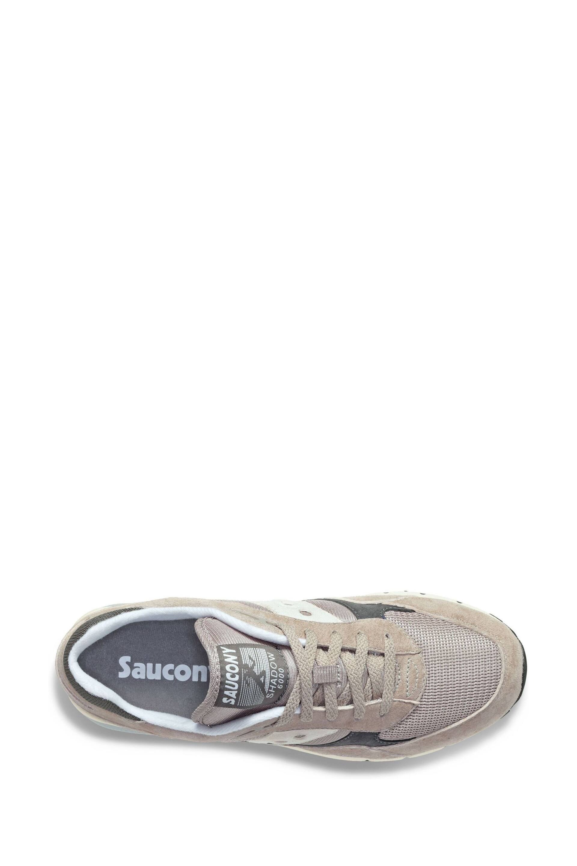 Saucony Grey Shadow 6000 Trainers - Image 4 of 5
