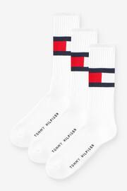 TH Mens White Flag Socks 3 Pack - Image 1 of 6