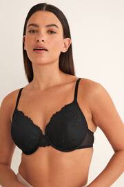 Black/Cream Pad Full Cup Lace Bras 2 Pack - Image 6 of 9