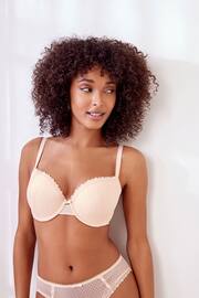 Blue/Nude Pad Balcony Embroidered Bras 2 Pack - Image 2 of 12