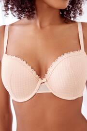 Blue/Nude Pad Balcony Embroidered Bras 2 Pack - Image 5 of 12