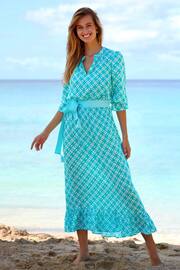 Aspiga Blue Maeve Tea Dress - Image 1 of 6