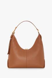 Jasper Conran London Beatrix Scoop Leather Hobo Bag - Image 1 of 2