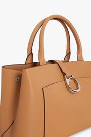 Jasper Conran London Womens Bee Leather Tote Bag - Image 4 of 5