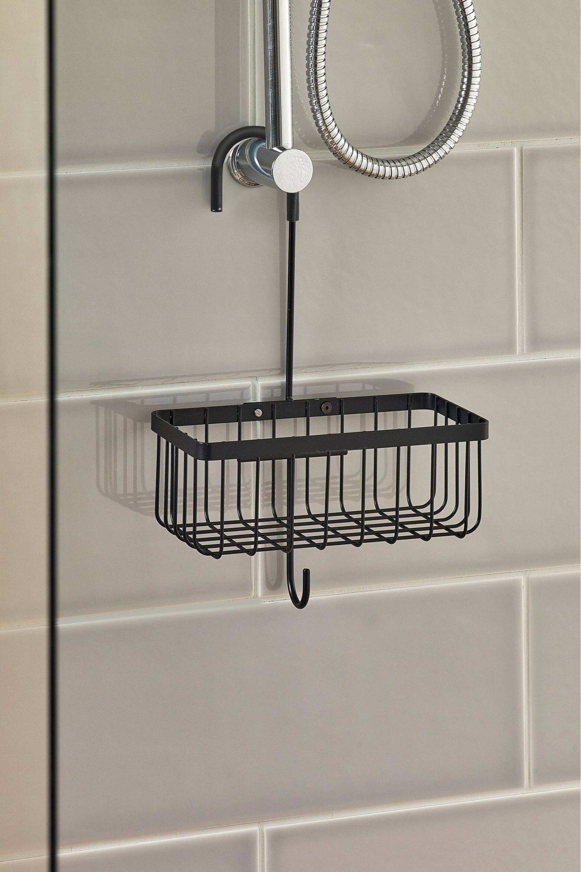 Black Hanging Shower Caddy - Image 2 of 3