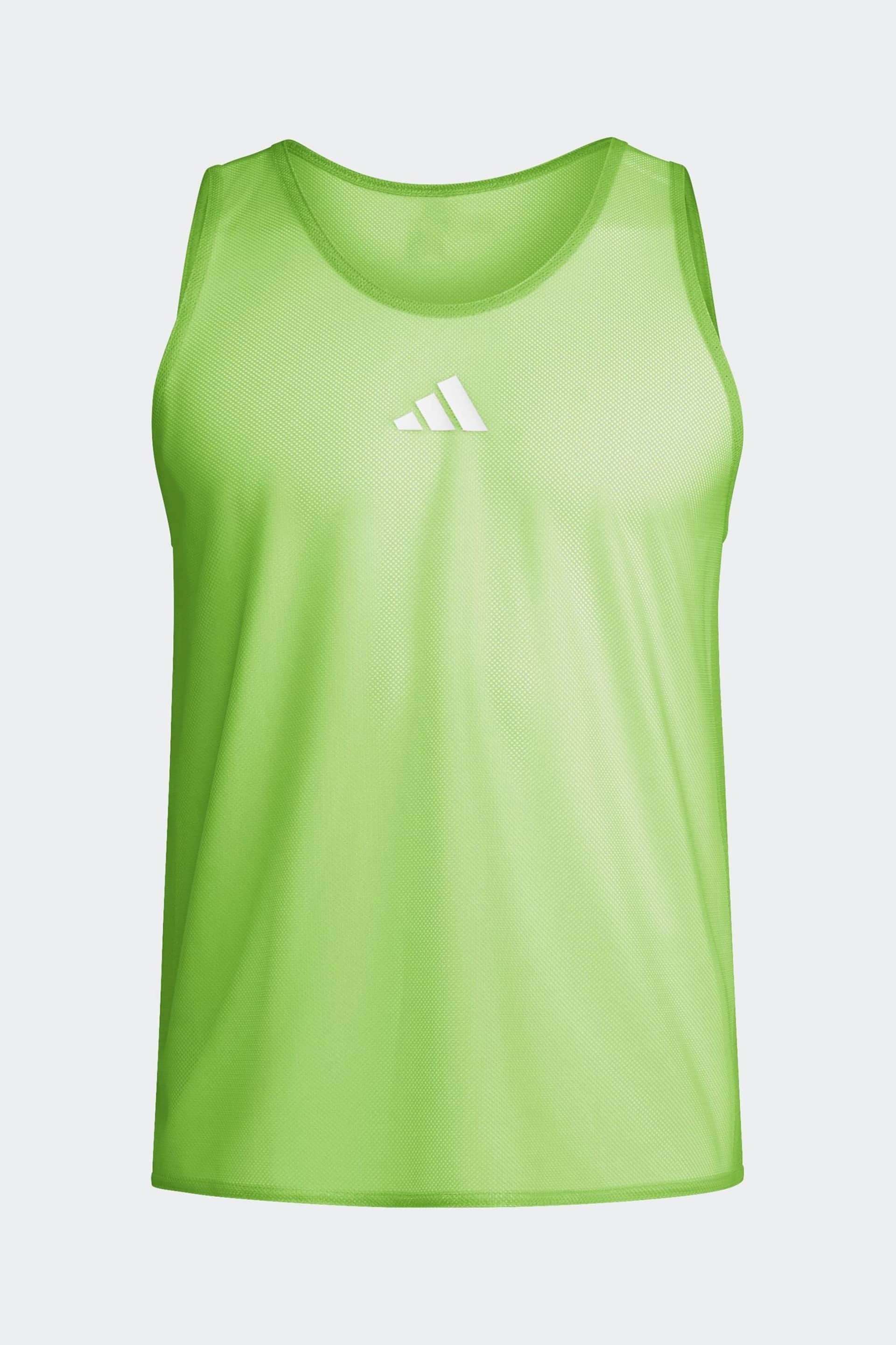 adidas Bright Green Performance Vest - Image 1 of 2