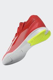 adidas Red/White Football X Crazyfast League Indoor Kids Boots - Image 11 of 20