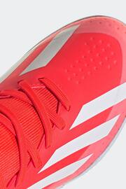 adidas Red/White Football X Crazyfast League Indoor Kids Boots - Image 20 of 20