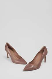 LK Bennett Floret Leather Pointed Court Shoes - Image 3 of 4