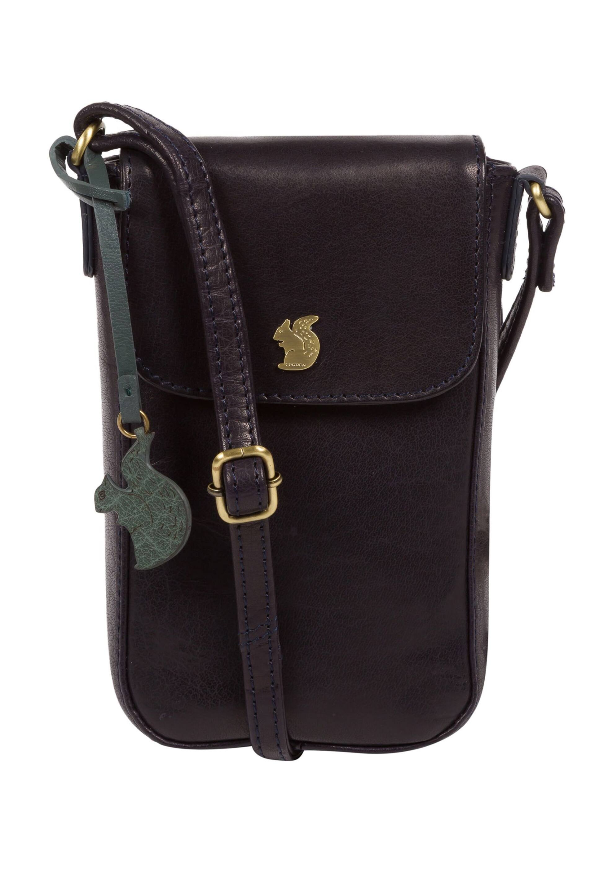 Conkca Buzz Leather Cross-Body Phone Bag - Image 1 of 5