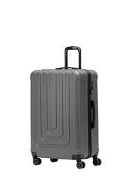 Flight Knight Large Hardcase Lightweight Check-In Black Suitcase With 4 Wheels - Image 1 of 6