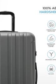 Flight Knight Large Hardcase Lightweight Check-In Black Suitcase With 4 Wheels - Image 5 of 6