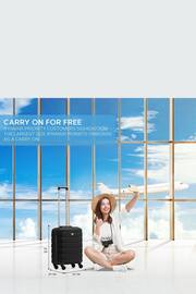 Flight Knight Ryanair Priority 4 Wheel ABS Hard Case Cabin Carry On Suitcase 55x40x20cm  Set Of 2 - Image 6 of 9