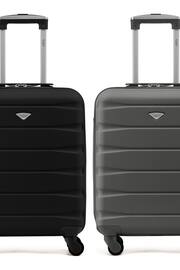 Flight Knight Ryanair Priority 4 Wheel ABS Hard Case Cabin Carry On Suitcase 55x40x20cm  Set Of 2 - Image 2 of 8