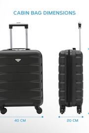 Flight Knight Ryanair Priority 4 Wheel ABS Hard Case Cabin Carry On Suitcase 55x40x20cm  Set Of 2 - Image 3 of 8