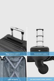 Flight Knight Ryanair Priority 4 Wheel ABS Hard Case Cabin Carry On Suitcase 55x40x20cm  Set Of 2 - Image 7 of 8