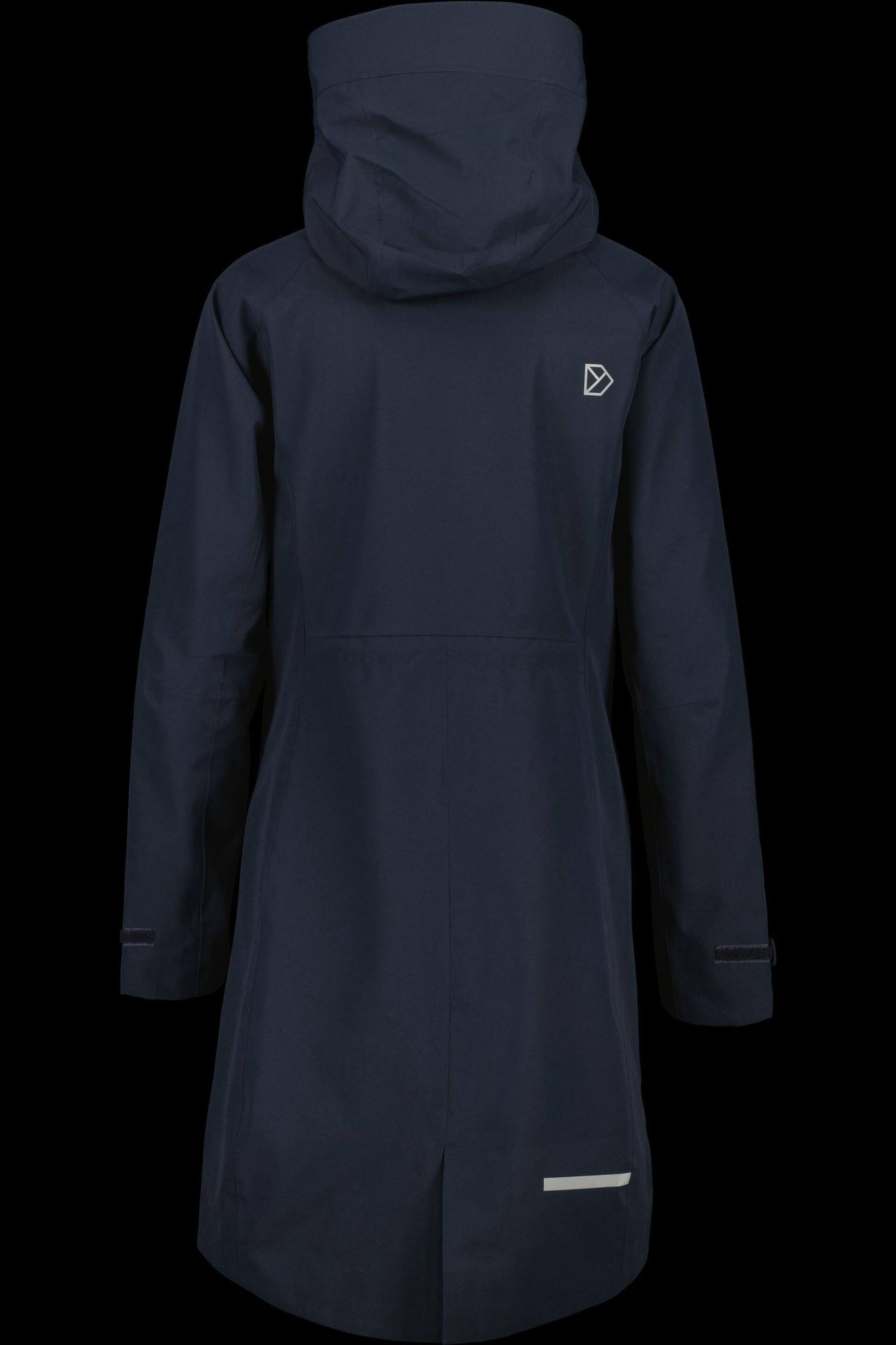 Didriksons Blue Ilma Wns Parka 8 Jacket - Image 6 of 6