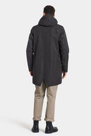 Didriksons Black Mens Andreas Parka Jacket - Image 2 of 4