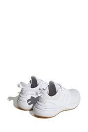adidas White Sportswear Kids Rapidasport Bounce Lace Trainers - Image 4 of 9