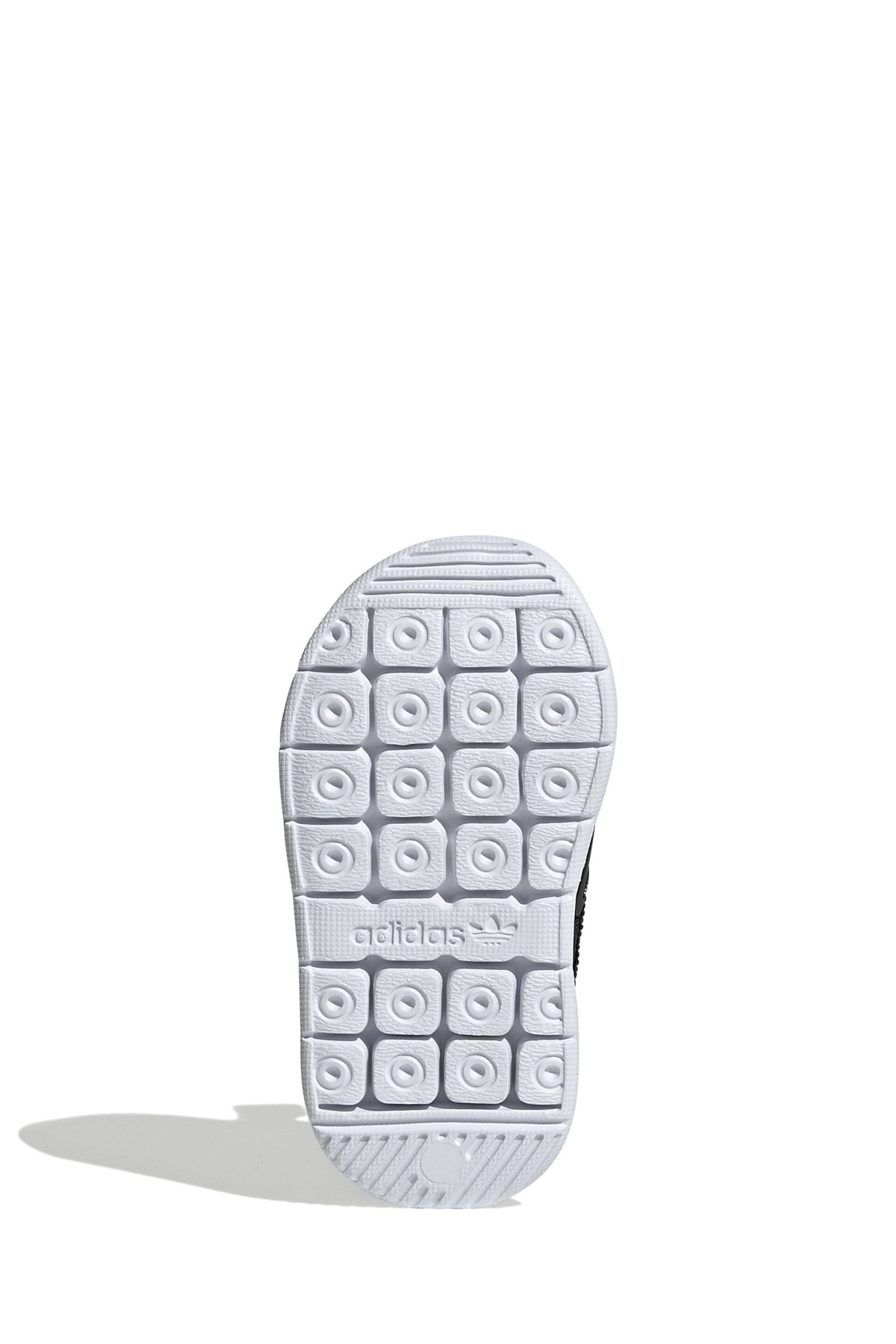 adidas Originals 360 Infant Black Sandals - Image 5 of 8