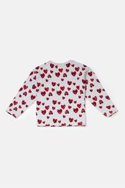 Angel & Rocket Grey Stella Heart Leopard Pyjamas - Image 4 of 5