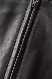Urban Code Black Leather Panel Detail Mini Skirt - Image 6 of 6