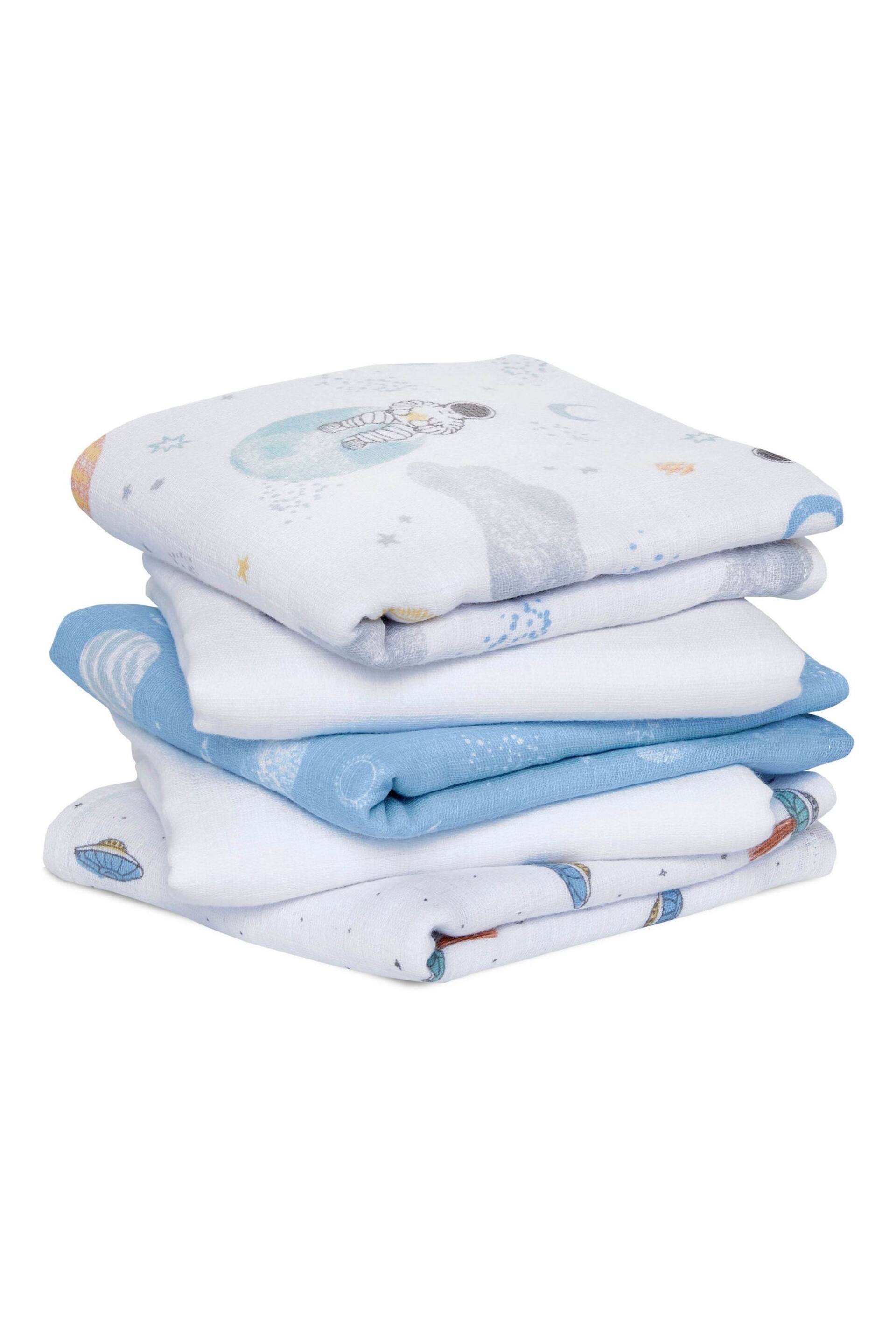 aden + anais Essentials Cotton Muslin Squares 5 Pack - Image 1 of 4