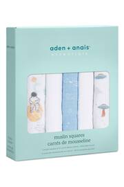 aden + anais Essentials Cotton Muslin Squares 5 Pack - Image 4 of 4