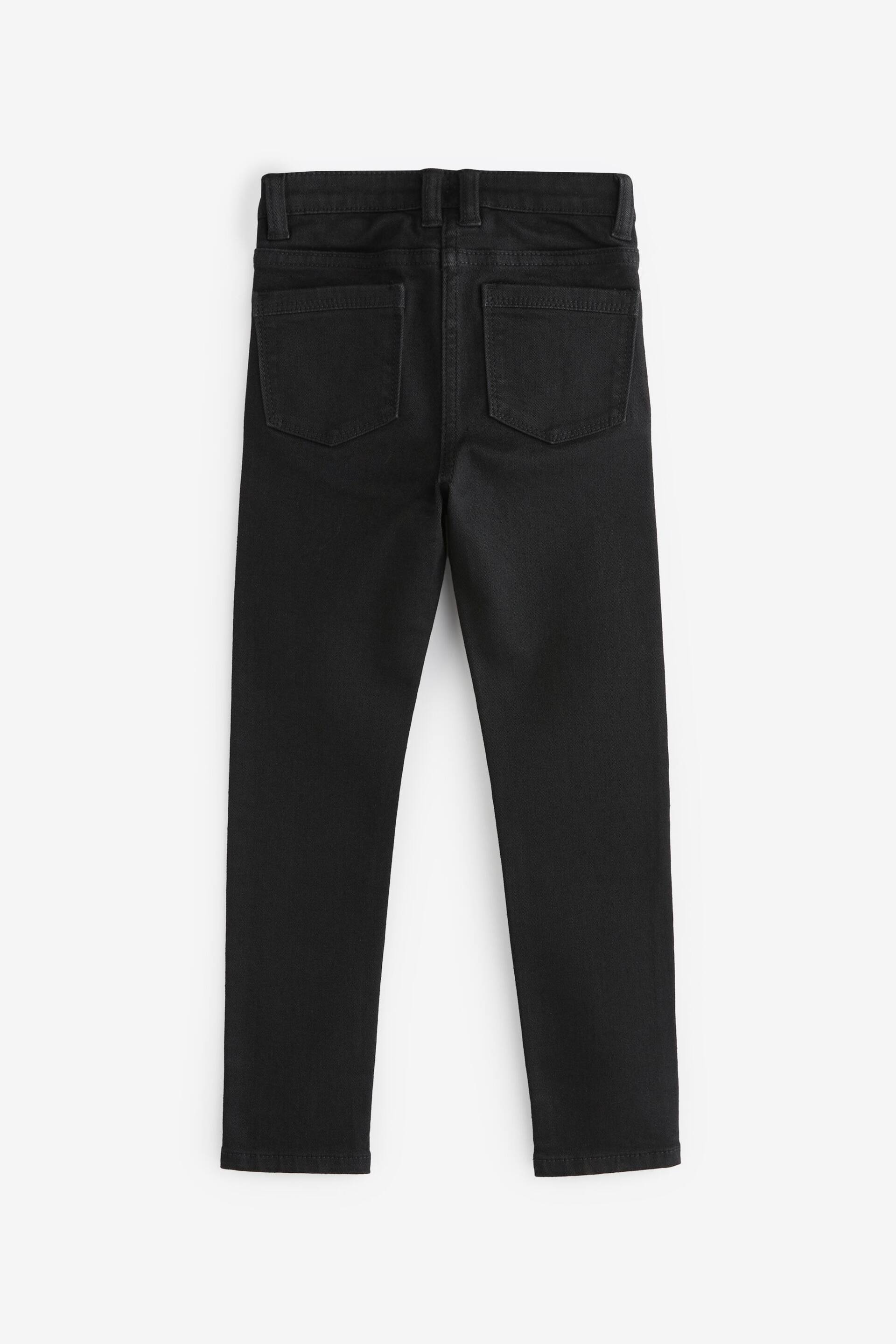 Black Slim Fit Skinny Jeans (3-16yrs) - Image 7 of 7