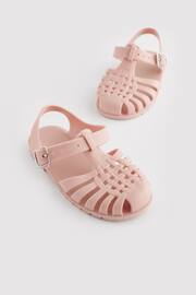 Pink Jelly Fisherman Sandals - Image 1 of 5