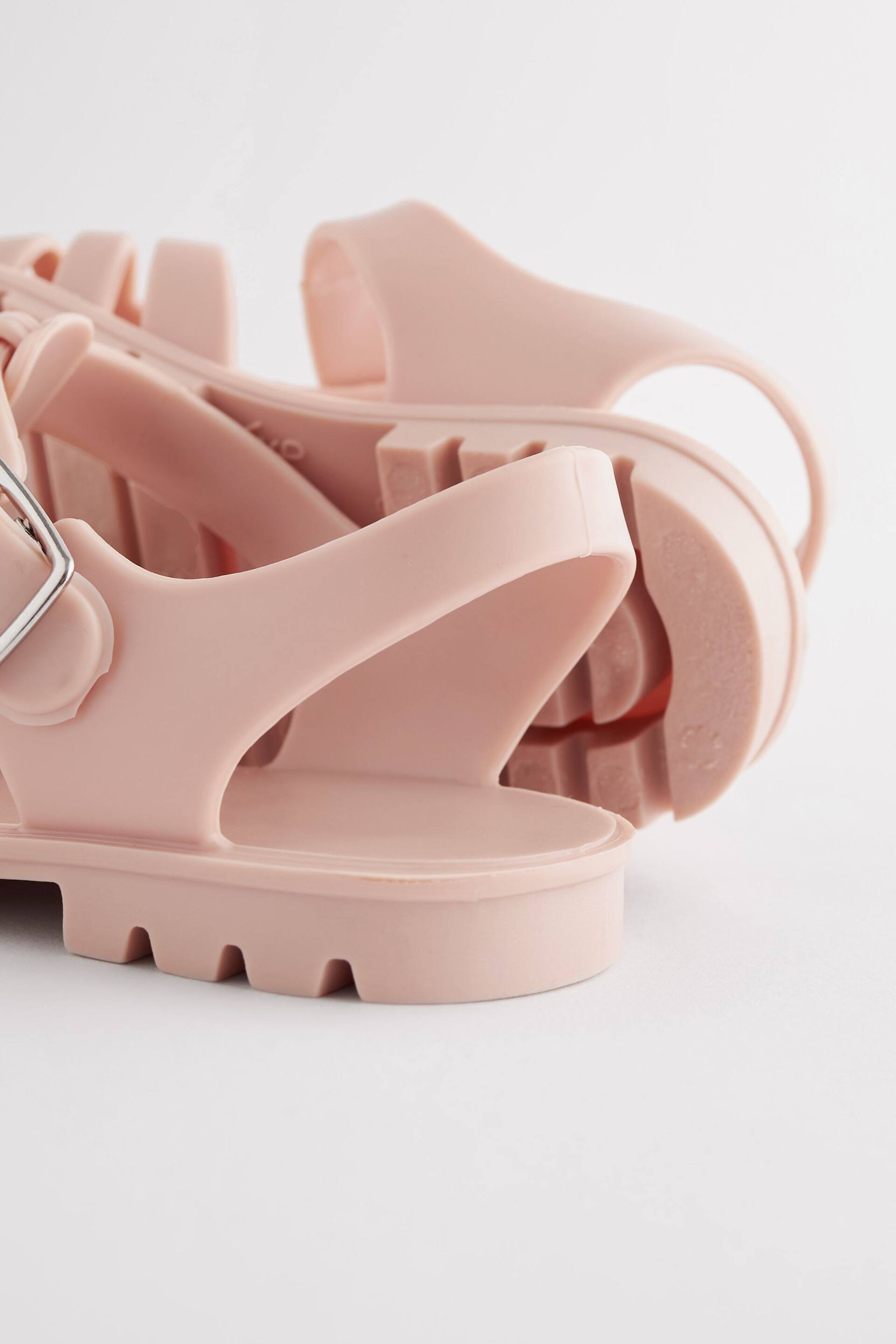 Pink Jelly Fisherman Sandals - Image 5 of 5