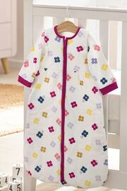 Jewel Floral 2.5 Tog Baby 100% Cotton Removable Sleeves Sleep Bag - Image 1 of 9