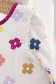 Jewel Floral 2.5 Tog Baby 100% Cotton Removable Sleeves Sleep Bag - Image 6 of 9